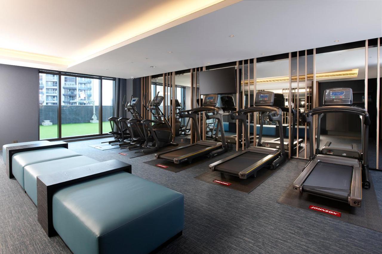 Cozzi Blu Otel Zhongli Dış mekan fotoğraf The gym at the hotel